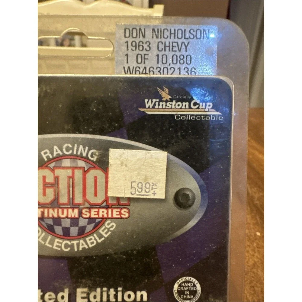 Action Racing Collectables Platinum Series Don Nicholson 1963 Chevy Winston Cup